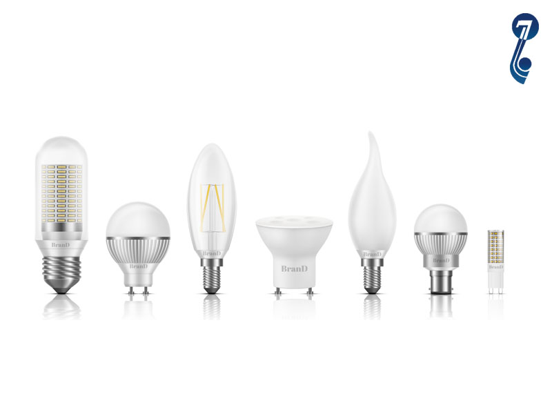 معرفی انواع لامپ